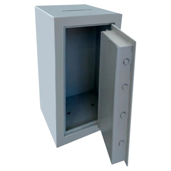 Cofre Boca de Lobo TCL 100 BL – aberto, mostrando o interior
