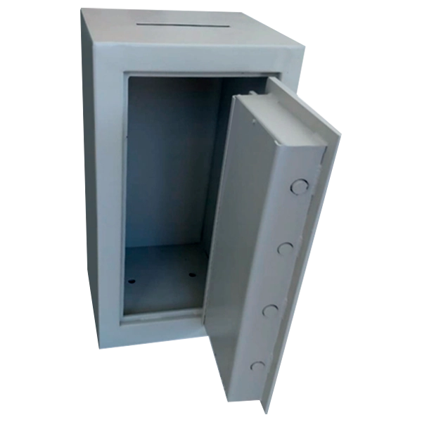 Cofre Boca de Lobo TCL 80 BL – aberto, mostrando o interior