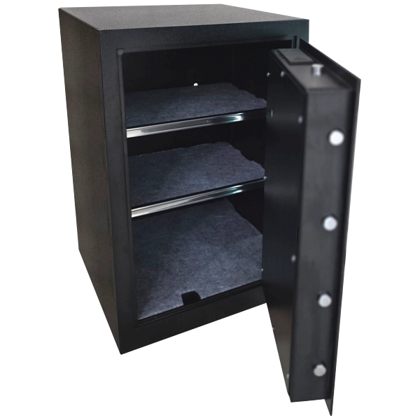 Cofre TCL 600 SE Titan – aberto, mostrando o interior