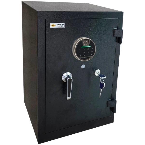 Cofre TCL 600 SE Titan - Biométrico – fechado, vista frontal